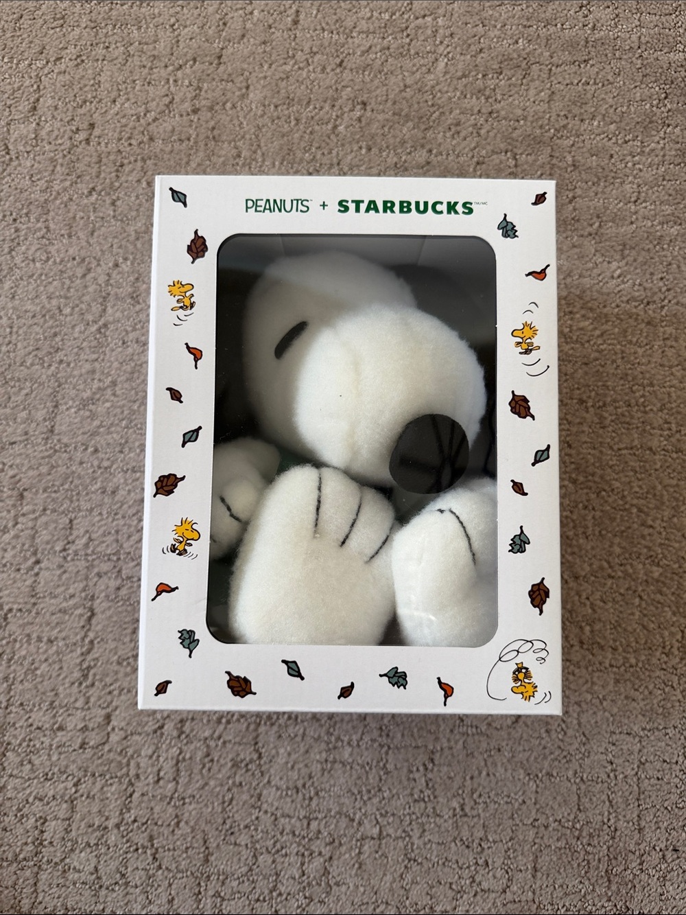 NWT Starbucks x Peanuts Snoopy Barista Plush
